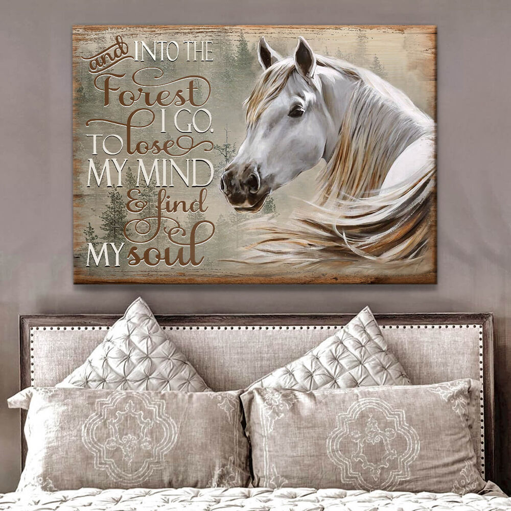 Canvas-Horse-And-Into-The-Forest-3 Canvas Horse And Into The Forest 3