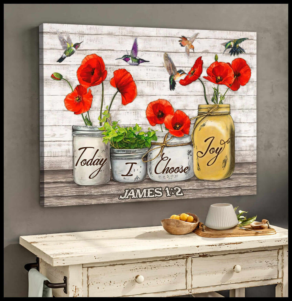 Canvas-Hummingbird-Today-I-Choose-Joy-1 Canvas Hummingbird Today I Choose Joy 1