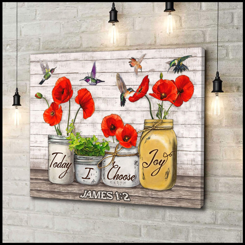 Canvas-Hummingbird-Today-I-Choose-Joy-2 Canvas Hummingbird Today I Choose Joy 2
