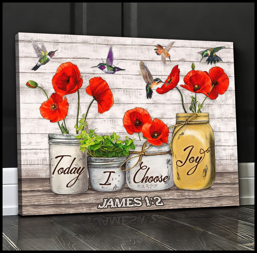Canvas-Hummingbird-Today-I-Choose-Joy-3 Canvas Hummingbird Today I Choose Joy 3