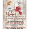 Cardinal Bird Wife Canvas