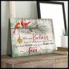Cardinal Memorial Canvas When You Believe Wall Art Decor