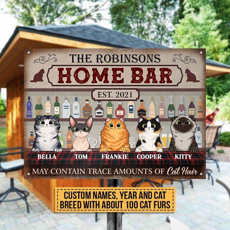 Cats-Welcome-Home-Bar-Custom-Classic-Metal-Signs-Patio-Decorations-Outdoor-Decorating-Ideas-Gift-For-Cat-Lovers-2 Outdoor Decorating Ideas