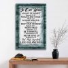 Christian Family House Rules Canvas Print - Christian Wall Art