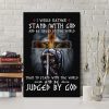 Christian Wall Art - I Would Rather Stand With God Canvas Print