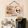 Christianity Coffee Whole Lot Of Jesus Custom Wood Rectangle Sign