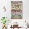Commit To The Lord Whatever You Do Proverbs 16:3 Canvas Wall Art