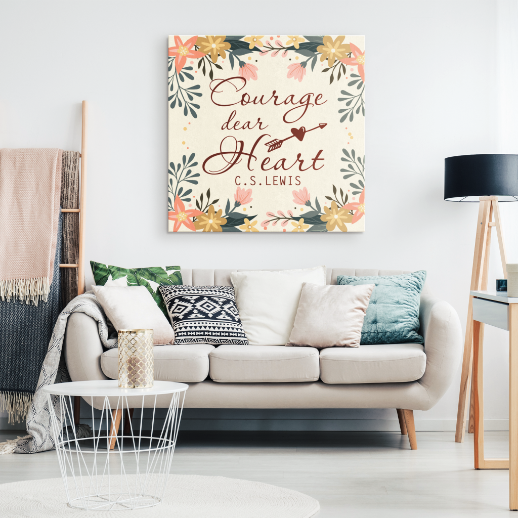 Dear Heart Canvas Wall Art