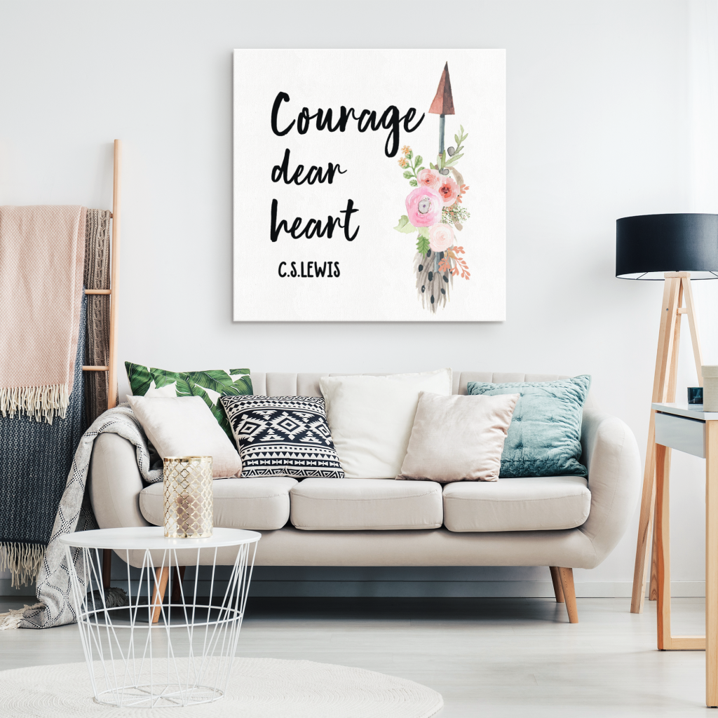 Dear Heart Canvas Wall Art