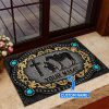 Cowboy Cross Personalized Custom Name Doormat Welcome Mat