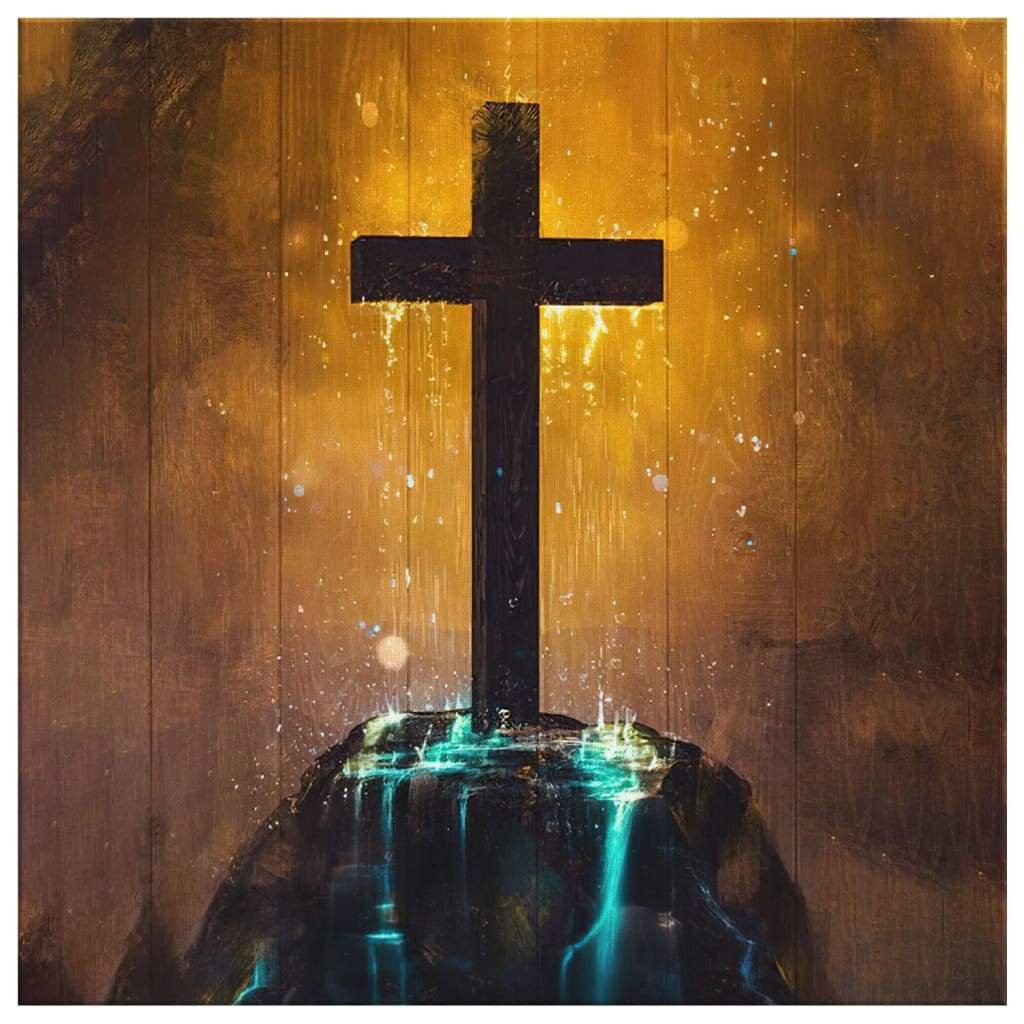 Cross-On-The-Hill-Canvas-Wall-Art-2 Cross On The Hill Canvas Wall Art 2 1