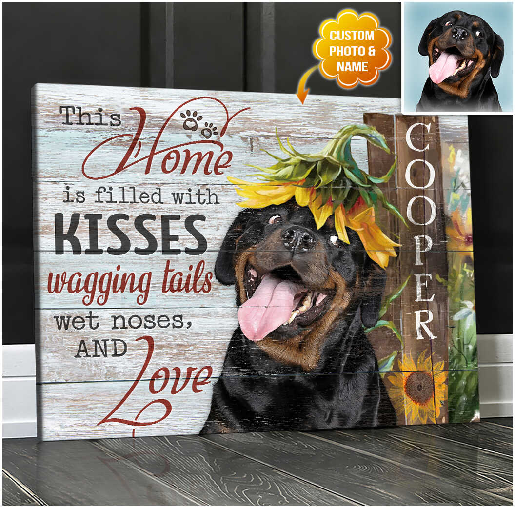 Custom-Photo-And-Name-Dog-This-Home-Is-Filled-Wall-Art-Canvas-Decor-2 Custom Photo And Name Dog This Home Is Filled Wall Art Canvas Decor 2