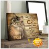 Custom Photo And Name The Loss Of Cat Canvas Prints Wall Art Decor