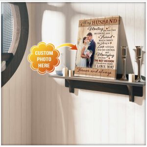 Customize To My Husband Family Canvas Prints Wall Art Decor 1 Customize To My Husband Family Canvas Prints Wall Art Decor 1