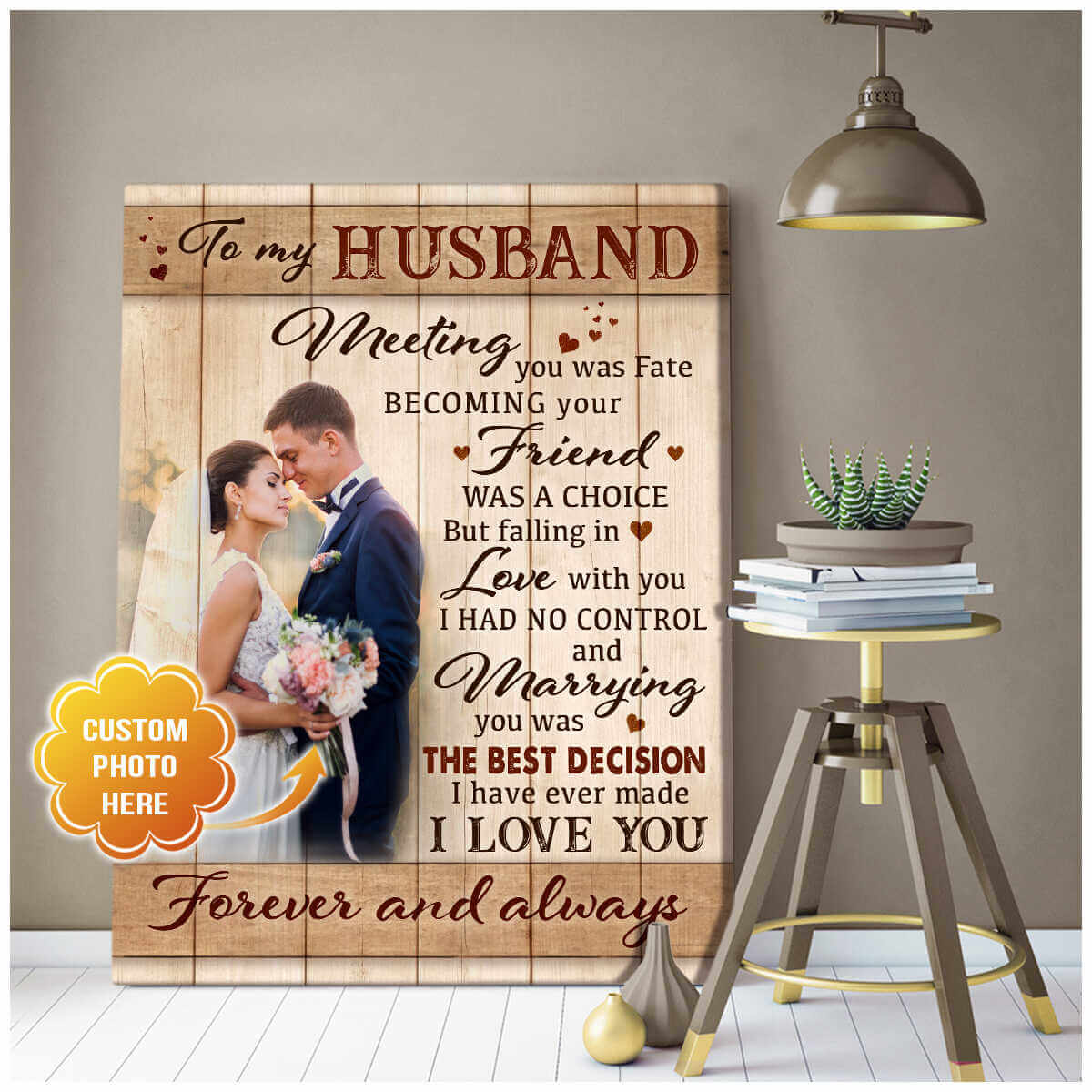 Customize-To-My-Husband-Family-Canvas-Prints-Wall-Art-Decor-2 Customize To My Husband Family Canvas Prints Wall Art Decor 2