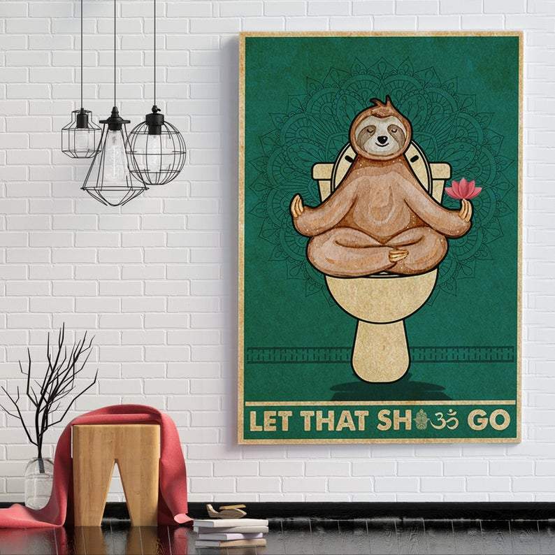 Cute Sloth Canvas