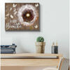 Dandelion And Butterflies Canvas Just Breathe Bb Wall Art Decor