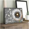 Dandelion And Butterflies Canvas Just Breathe Gb Wall Art Decor