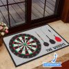 Darts Personalized Custom Name Doormat Welcome Mat