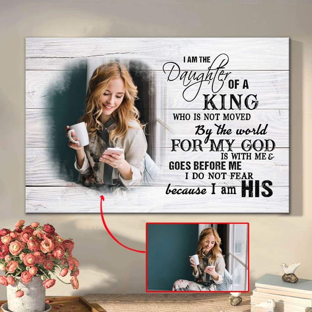Daughter-Of-A-King-Photo-Canvas-Wall-Art Daughter Of A King Photo Canvas Wall Art