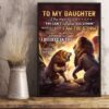 Daughter Wall Art Canvas