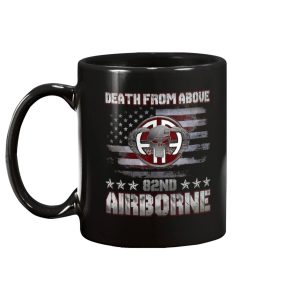 Death From Above 82nd Airborne Division Veteran Mug 1