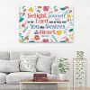 Delight Yourself In The Lord Psalm 37:4 Bible Verse Canvas Wall Art