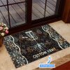 Disc Golf Personalized Custom Name Doormat Welcome Mat