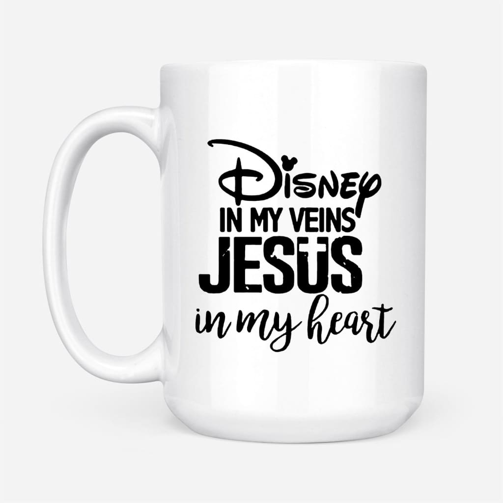 Disney-In-My-Veins-Jesus-In-My-Heart-Coffee-Mug-2 Disney In My Veins Jesus In My Heart Coffee Mug 2