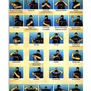 Diving Hand signals