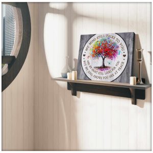 Dragonfly Canvas But My Soul Knows You Are At Peace Wall Art Decor 3