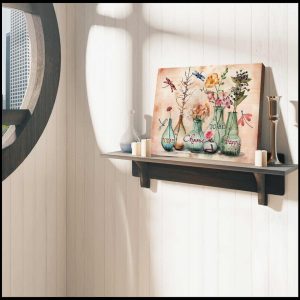 Dragonfly Canvas Today I Choose To Be Happy Wall Art Decor 3