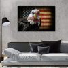 Eagle American Flag Canvas