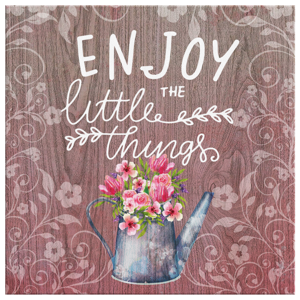Enjoy-The-Little-Things-Canvas-Wall-Art-2 Enjoy The Little Things Canvas Wall Art 2