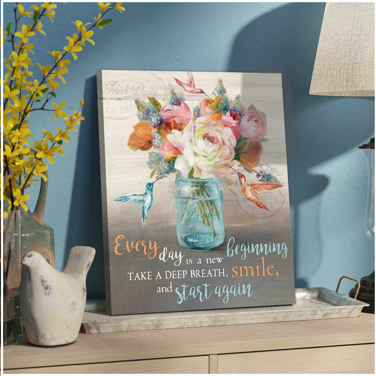 Every-Day-Is-A-New-Beginning-Hummingbird-Canvas-Wall-Art-2 Every Day Is A New Beginning Hummingbird Canvas Wall Art 2