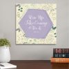 Ezra 10:4 Rise Up Take Courage And Do It Canvas Wall Art