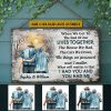 Family Old Couple Husband Wife When We Get Skin Custom Wood Rectangle Sign