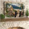 Farm Labrador Retriever Canvas Prints Wall Art Decor