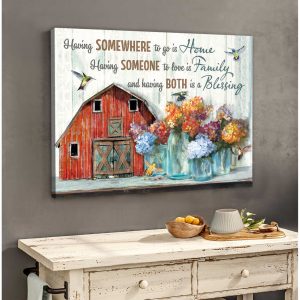Farmhouse And Hummingbirds Having Somewhere To Go Is Home Farm Canvas Prints Wall Art Decor 3 Farmhouse And Hummingbirds Having Somewhere To Go Is Home Farm Canvas Prints Wall Art Decor 3