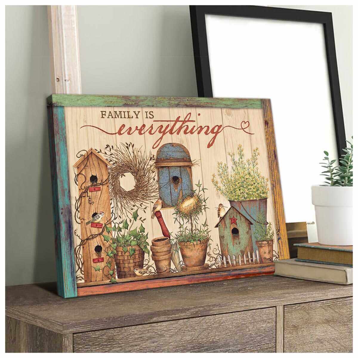 Farmhouse-Canvas-Family-Is-Everything-Wall-Art-Decor-1 Farmhouse Canvas Family Is Everything Wall Art Decor 1