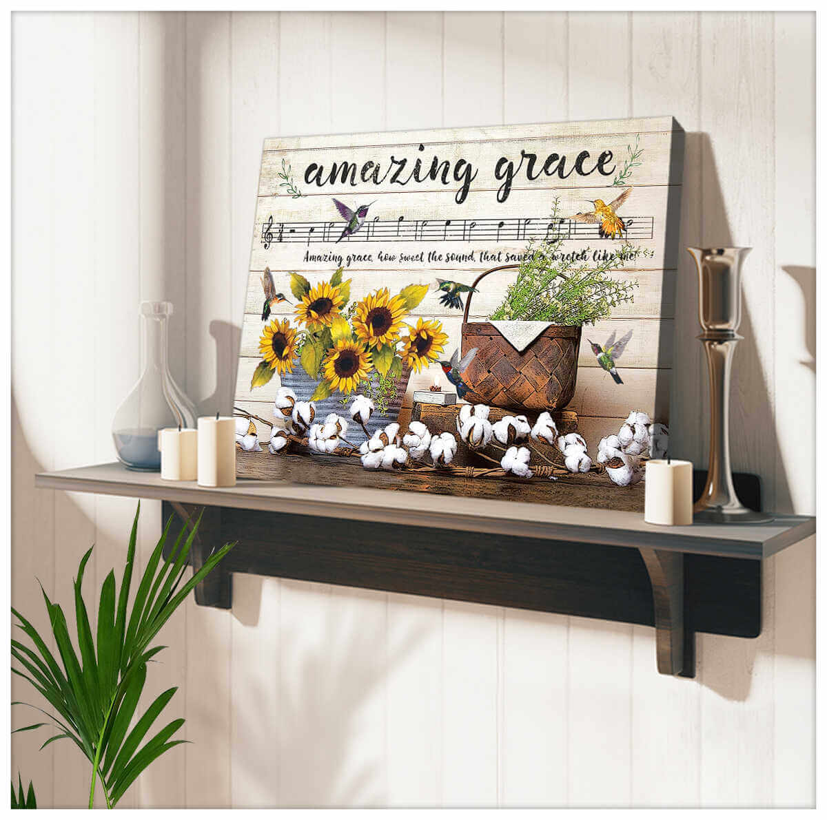 Farmhouse-Hummingbirds-Canvas-Amazing-Grace-Wall-Art-Decor-1 Farmhouse Hummingbirds Canvas Amazing Grace Wall Art Decor 1