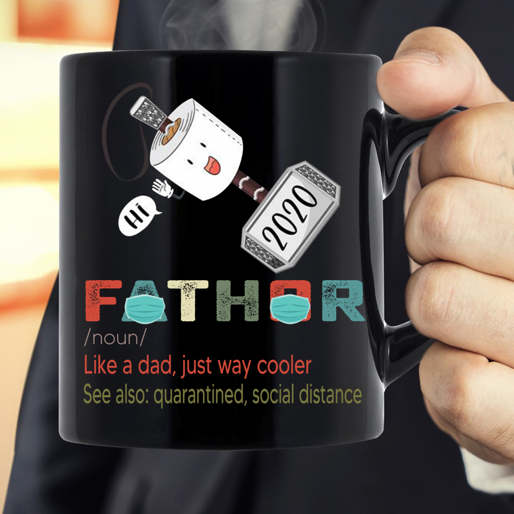 Fathor-Like-A-Dad-Just-Way-Cooler-Gift-For-Dad-Father-Mug Fathor Like A Dad