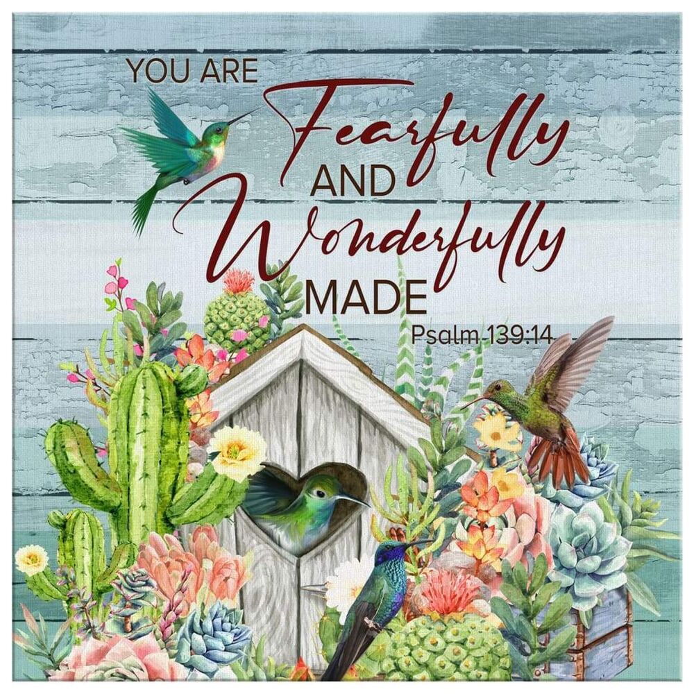 Fearfully-And-Wonderfully-Made-Made-Canvas-Wall-Art-2 Fearfully And Wonderfully Made Made Canvas Wall Art 2