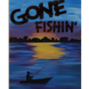 Fishing Canvas Gone Fishin' Canvas Prints Wall Art Decor