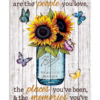 Flowers And Butterflies Wall Art The Best Things In Life Are The People You Love