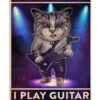 Funny Cat Playing Guitar That's What I Do