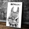 Funny Rabbit Canvas