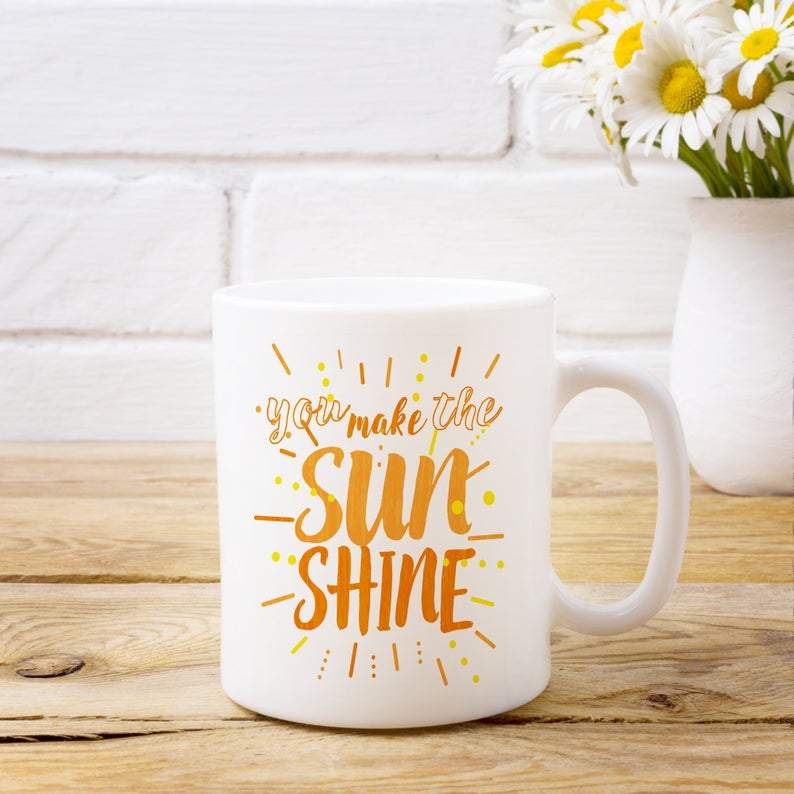 Gift-For-Mom-Gift-For-Mother-Mothers-Day-Gift-Ideas-Gift-For-Daughter-You-Make-The-Sunshine-Mug-Birthdays-Gift Gift For Mom