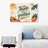 Give Thanks With A Grateful Heart Canvas Wall Art