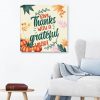 Give Thanks With A Grateful Heart Canvas Wall Art